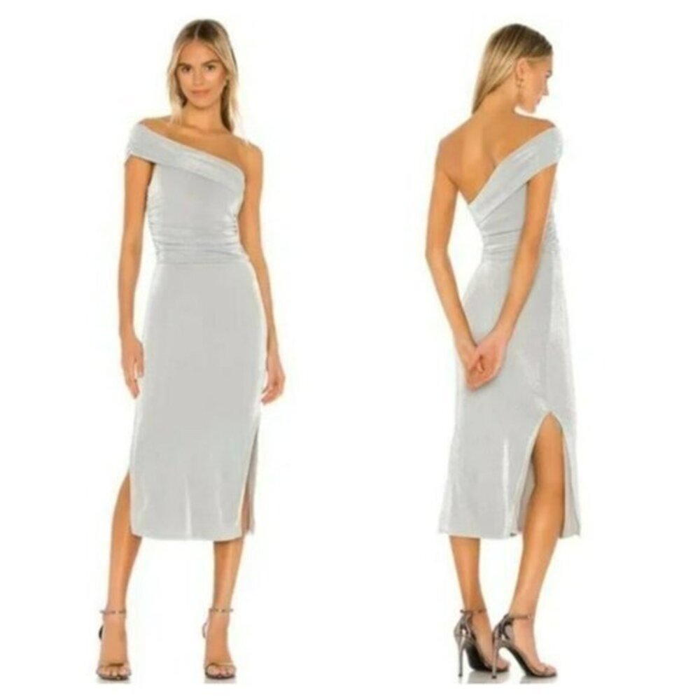 Lovers + Friends Mica Midi Dress - Silver